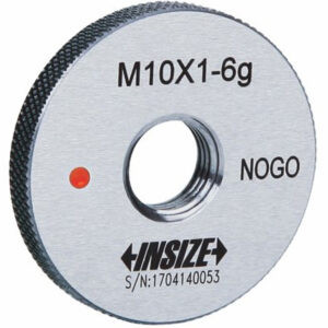 INSIZE 4129 Metric Fine Thread Ring Gage (Standard ISO1502, Go/NoGo) Range; M2.5 - M120
