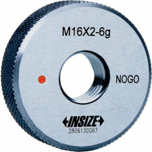 INSIZE 4120 Metric Thread Ring Gage (Metric, ISO1502) Range; M2-M60