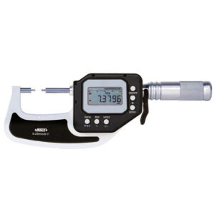 INSIZE 3356-25 Spline Micrometer Snap Gauge (Cable Data, Resolution 0.0002mm) Waterproof IP65, Range;  ≤Ø25mm - ≤Ø75mm