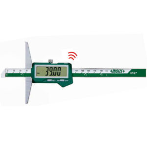 1542-150 Digital Depth Gage BLUETOOTH (Res: 0.01mm) DIN862, IP67 Ø150mm Ø200mm Ø300mm