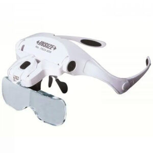 INSIZE 7523-3D5 LED Glasses Magnifier Range; 1x-3.5x