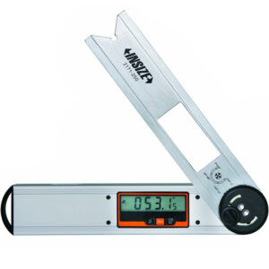 INSIZE Digital Protractor 2171-250, 0-360°, with 250mm blade