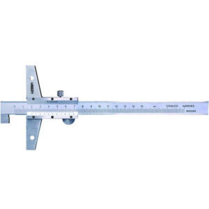 INSIZE 1248 Vernier Depth Gauge with hook (Graduation; 0.02mm/0.05mm) Range; ≤Ø150mm - Ø300mm