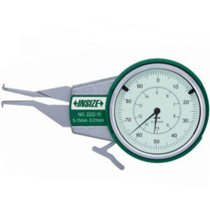 INSIZE 2222 Internal Dial Caliper Gauge (Grad; 0.01 mm) Accuracy; ±0.03 mm, Range; ⌀20mm - ⌀60mm
