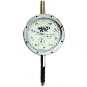 INSIZE 2894-10F Dial Test Indicator METRIC (DIN878, Resolution 0.01mm) Waterproof IP67 Accuracy ± 17µm, Range: 10mm