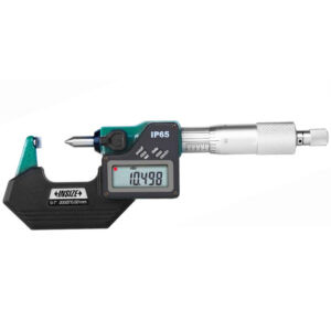 INSIZE 3566 Digital Crimp Micrometer (Cable Output, Res; 0.001mm) IP65, Range; ⌀25mm-50mm-75mm-100mm