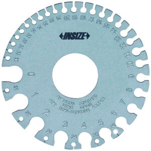 INSIZE 4808 Wire Gauge American Standard For Non-ferrous wires (⌀8.250mm - ⌀0.127mm/⌀0.3249 - ⌀0.0050 Inch) Range; 0-36