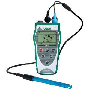 INSIZE 0430-HA21 Acidimeter Ph Tester (3-in-1, Resolution; 0.1/0.01pH) IP57, Accuracy; ±1% F.S pH, Conductivity Range: 0 - 14.00pH