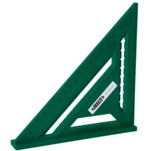 INSIZE 2282-180 Angle Square 90° with Flat base (Aluminum Anodized) Accuracy; ±0.3°, Size; 180mm x 185mm