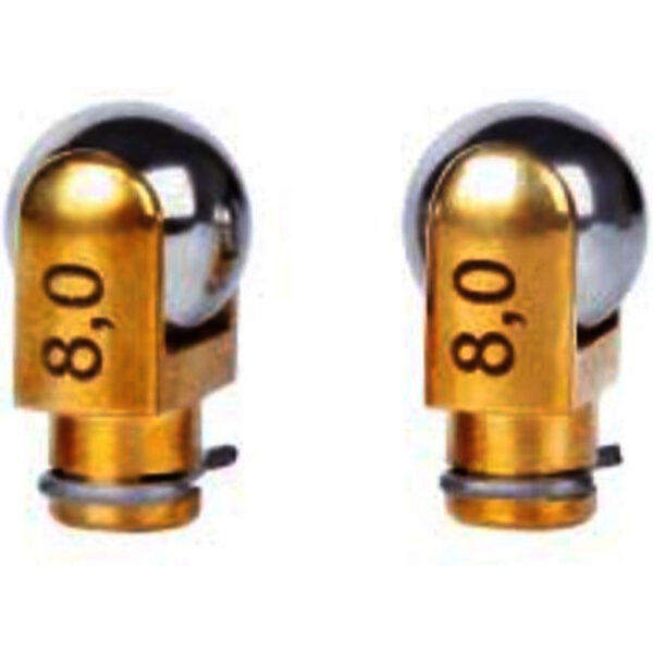 INSIZE 7383 Ball Tip Carbide Steel Anvil For Gear Tooth 3638 Micrometer (Accuracy; ±0.005mm) Range; ⌀1mm - ⌀16mm