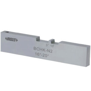 INSIZE 6253 Buttress Thread Tooth Thickness Standard Block (5 TPI, Accuracy; ±0.05mm) Range; 4 1/2” – 13 3/8” Buttress Thread & ≥ 16” Buttress Thread