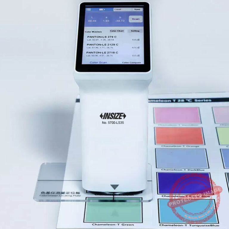 INSIZE 5704-CP01 Calibration Color Plates (Chromatic, Calibrated by ISO ...