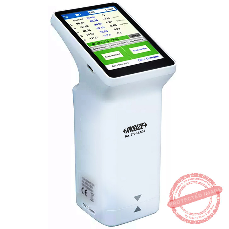 INSIZE 5700-LS35 Colorimeter USB Type-C (Measuring Aperture MAV:Φ8mm) Wavelength range; 400-700nm, pitch; 10nm