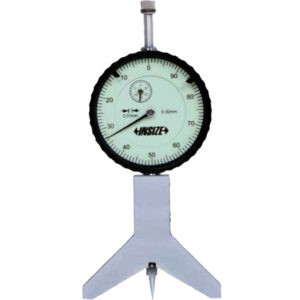 INSIZE 2189-30 Dial Keyway Depth Gauge (V-angle 120°, Resolution 0.01mm) Accuracy 30μm, Range; ≤30mm, Ø10-100mm