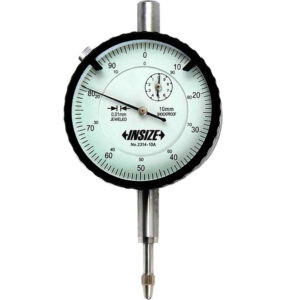 INSIZE 2314 Dial Test Indicator Shockproof (DIN 878, Resolution; 0.01mm) Accuracy 12µm, Range; 3mm - 10mm