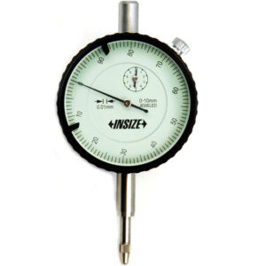 INSIZE 2801 Dial Test Indicator Reverse Reading (DIN 878, Resolution; 0.01mm) Accuracy 17µm, Range; 10mm