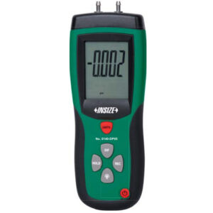 INSIZE 0140-DP05 Differential Pressure Manometer (CAT III 600V, Mini-USB Data, Res; 0.001) Range; -5 Psi≤5 Psi / Max; ≤20 Psi