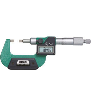 INSIZE Digital Micrometer 3532 Blade Spindle (DIN 863, Grad: 0.001mm) Accuracy; ±4μm, Range; ≤25mm - ≤175mm