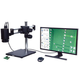 INSIZE 5302-AF105 Digital Microscope for Long Working Distance (2Mpx, HDMI, USB, Res; 1920x1080) Optical Magnification; 1.8X~27.5X