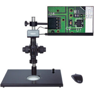 INSIZE 5310-DL401 Digital Measuring Microscope 4K (8Mp, Res; 3840 × 2160,1/2.8" Inch CMOS, USB, HDMI, LCD 15,6 Inch) Zoom Magnification; 17.6X-120X
