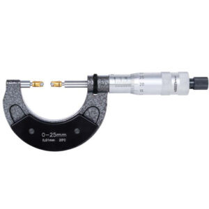 INSIZE 3636 Gear Tooth Ball-Screw Micrometer (DIN 863-3, Graduation: 0.01mm) Accuracy; ±3μm, Range; ≤Ø600mm
