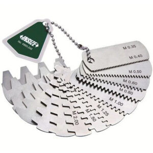 INSIZE 4860 Gear Tooth Pitch Gauge Angle 14.5° - 20° Range; 0-12mm