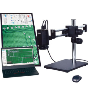 INSIZE 5302-AF108 High Definition Microscope for Long Working Distance (8Mpx, HDMI, USB, Res; 3840x2160) Optical Magnification; 1.4X~51.6X