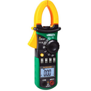 INSIZE 9243-CA600 Clamp Multimeter (True RMS 600A, Resolution; 0.1µA/0.1mV/1mV/10mV/0.1V) Category CAT III-600 V, AC Range; 0.5A - 600A