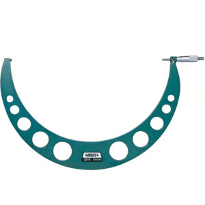 INSIZE 3216 Vernier Outside Micrometer (DIN 863, Graduation: 0.01mm) Range; ≤Ø300mm -  Ø500mm