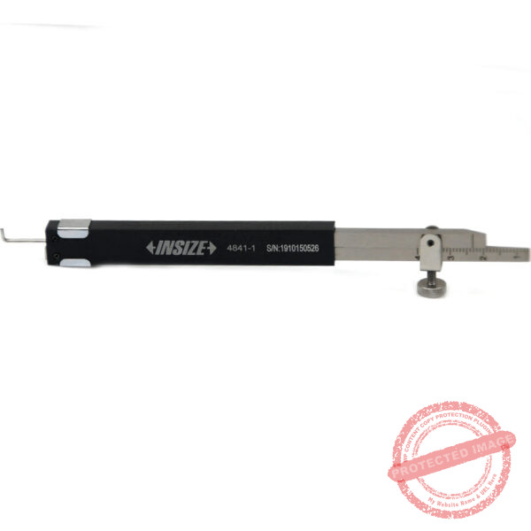 INSIZE 4841 Pipe Seam Weld Gauge (Stainless Steel Ruler) Range; ⌀0.7mm ...
