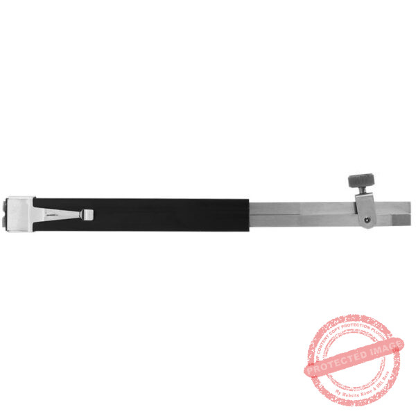 INSIZE 4841 Pipe Seam Weld Gauge (Stainless Steel Ruler) Range; ⌀0.7mm ...