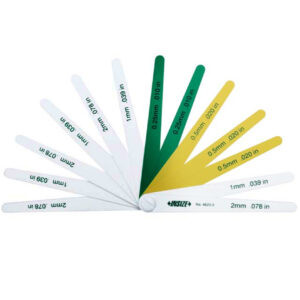 INSIZE 4623 Plastic Feeler Gauge (Swivel Leaf Type) Range: 0.25mm - 5mm