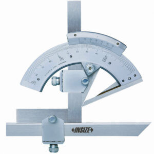 INSIZE Protractor 2374-320 (150mm blade) Graduation: 2', Accuracy: ±2', Range: 0-320°