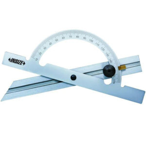 INSIZE 4797 Layout Protractor (Blade; 150mm - 600mm) Graduation: 1°, Accuracy: ±0.3°, Range: 10-170°