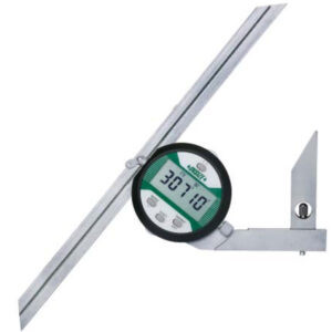 INSIZE Digital Protractor 2771-360 (Basic Type, Grad; 10'/0.005°) Blade; 150mm, Range; 0-360°
