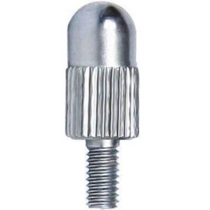 INSIZE 6282-02 Series Shell Point Anvil For Thickness & Test Indicator Gauge ⌀5mm (Steel, Thread; M2.5 x 0.45mm) Accuracy; ±0.005mm, Range; 5mm - 30mm