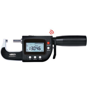 INSIZE 3358-25WL Snap Micrometer Rechargeable (WIFI Output, Resolution 0.001mm) Water Resist IP65, Accuracy; ±2μm, Range; ⌀25mm