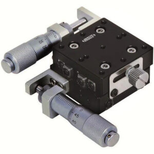 INSIZE 6584-401 Precision Stage XY-Axis (Screw micrometer grad; 0.01mm) Displacement; ±6.5mm - 12mm, Size; Ø40mm - Ø125mm