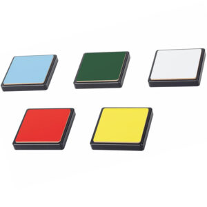 INSIZE 5704-CP01 Calibration Color Plates (Chromatic, Calibrated by ISO/IEC 17025 Lab) For Visible Light Range; 380nm ~ 780nm