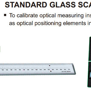 INSIZE ISD-CL Standard Glass Ruler Scale (Grad; 1mm) Accuracy; ±1µm ...