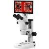 INSIZE ISM-ZS100T Stereo Microscope Trinocular Type (Viewing head 30°) Zoom Optical Magnification; 6X - 50X