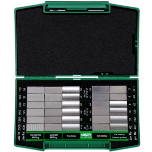 INSIZE ISR-CS2 Surface Roughness Specimen (Carbon Steel) Roughness; 0.05μm - 50μm