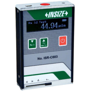 INSIZE Surface Roughness Tester ISR-C003 (Probe stylus radius/angle; 10μm/90°) Res; 0.01μm, Range 0.05μm - 50μm