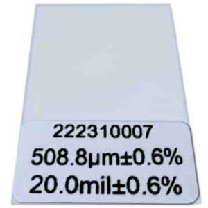 INSIZE 9503-FL Thickness Coating Calibration Foils For Material Thickness Gauge, Range; 45×30mm(thickness≤2000µm), 50×30mm(thickness>2000µm)