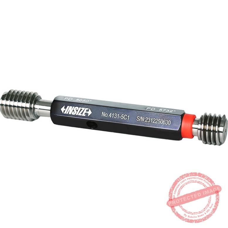 INSIZE 4131 Thread Plug GO/NOGO Gauge (ASME/ANSI B1.2 Standard, Class 2B/3B) Range; No. 0-80UNF - 4-16UN - Image 6