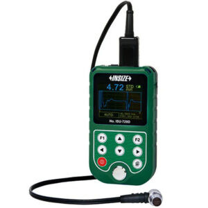 INSIZE ISU-720D Ultrasonic Thickness Gauge (Frequency; 5Mhz, USB) Accuracy : ±0,04mm, Res; 0.01mm, Range; 1.5mm - 200mm