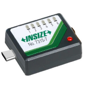 INSIZE 7315-7 Android/PC Wireless Data Receiver Dongle (Type-C Port, Zigbee Wifi 15 meter radius) Max; 6 Gauges